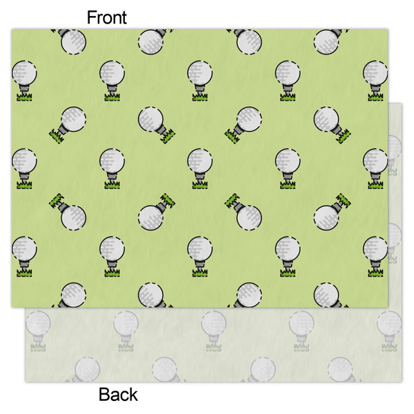 Golf Tissue Paper - Heavyweight - Large - Front & Back