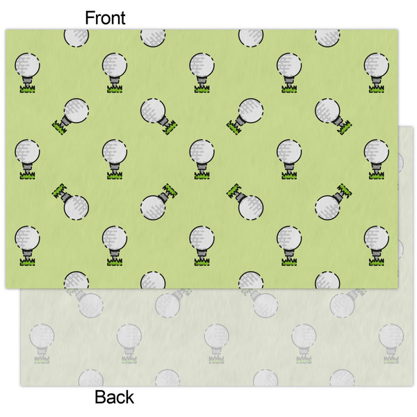 Golf Tissue Paper - Heavyweight - XL - Front & Back