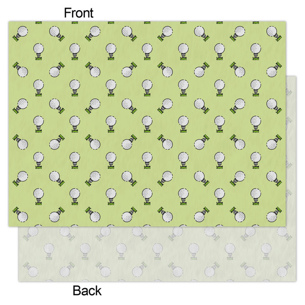 Golf Tissue Paper - Lightweight - Large - Front & Back