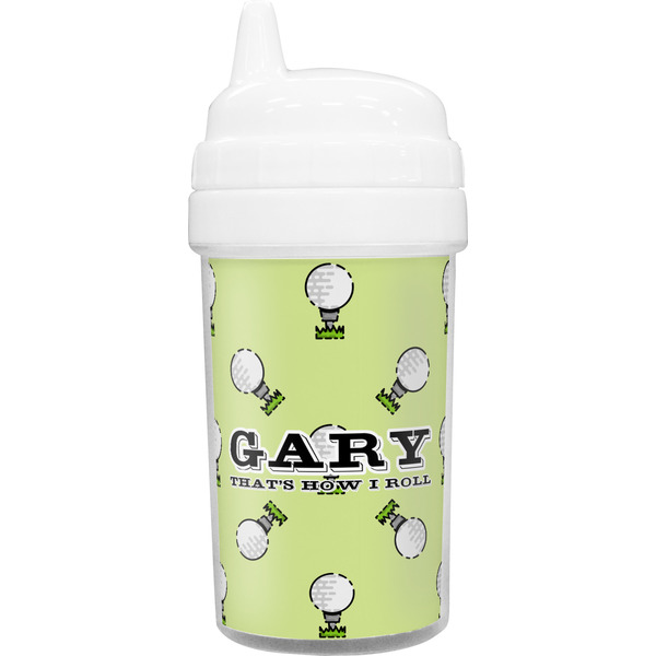 Custom Golf Toddler Sippy Cup (Personalized)