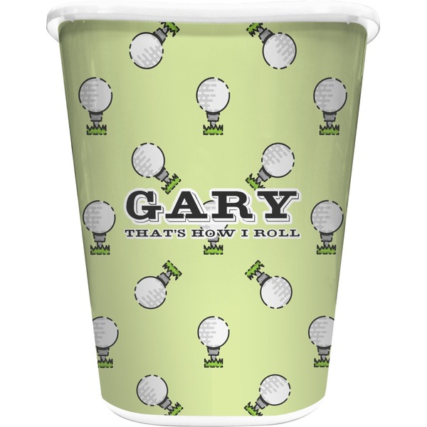 Custom Golf Waste Basket (Personalized)