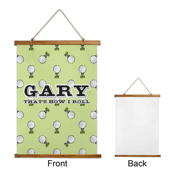 Golf Wall Hanging Tapestry - Portrait - APPROVAL