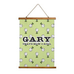Golf Wall Hanging Tapestry (Personalized)