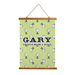 Golf Wall Hanging Tapestry (Personalized)
