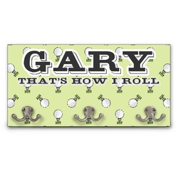 Golf Wall Mounted Coat Rack (Personalized)