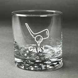 Golf Whiskey Glass - Engraved (Personalized)