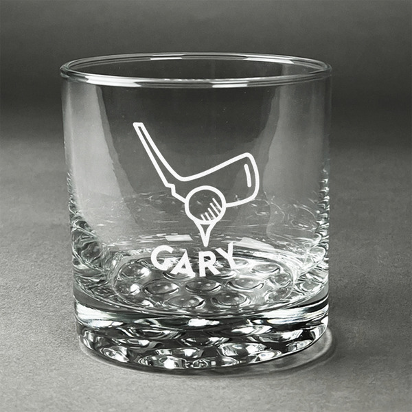 Custom Golf Whiskey Glass (Single) (Personalized)