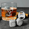 Golf Whiskey Stones - Set of 3 - In Context