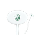 Golf Oval Plastic Stir Sticks (Personalized)