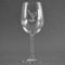 Golf Wine Glass (Single) (Personalized)