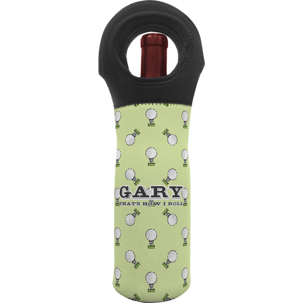 Custom Golf Wine Tote Bag (Personalized)