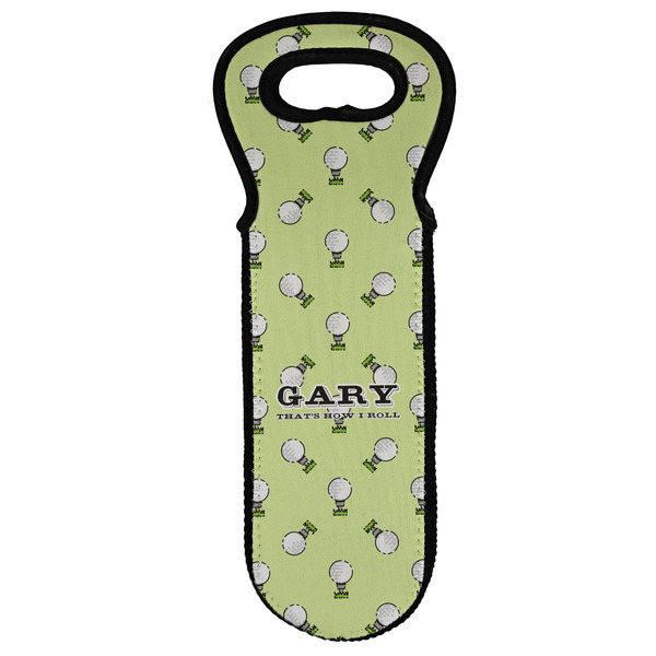 Custom Golf Wine Tote Bag (Personalized)