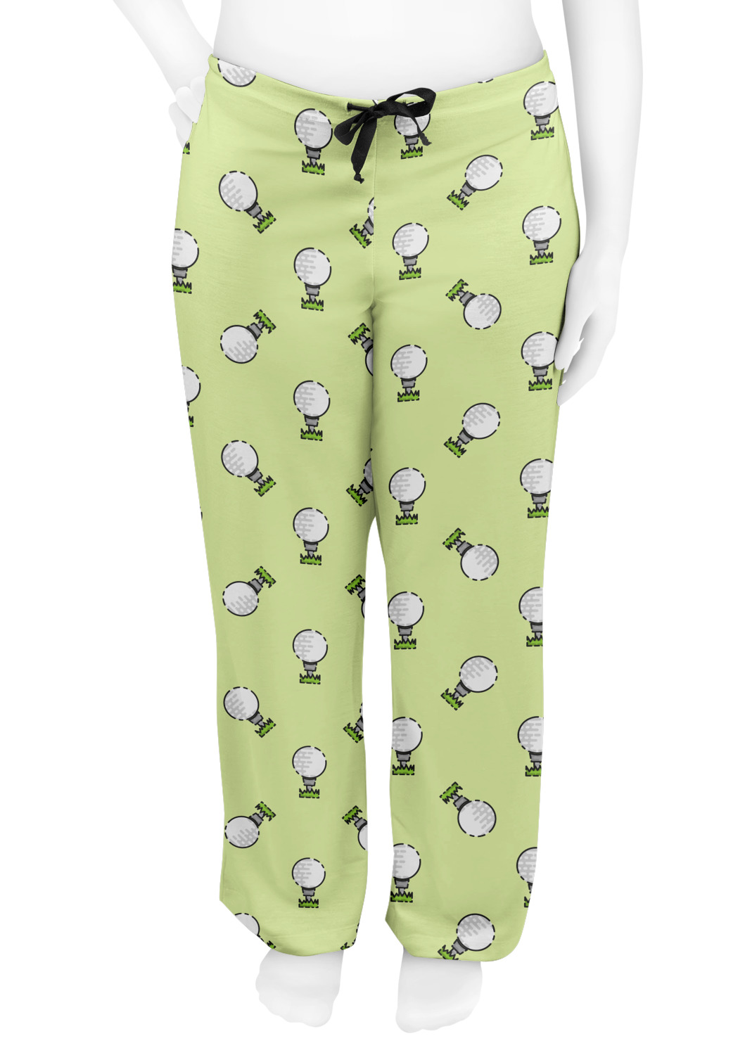 Custom Golf Womens Pajama Pants | YouCustomizeIt