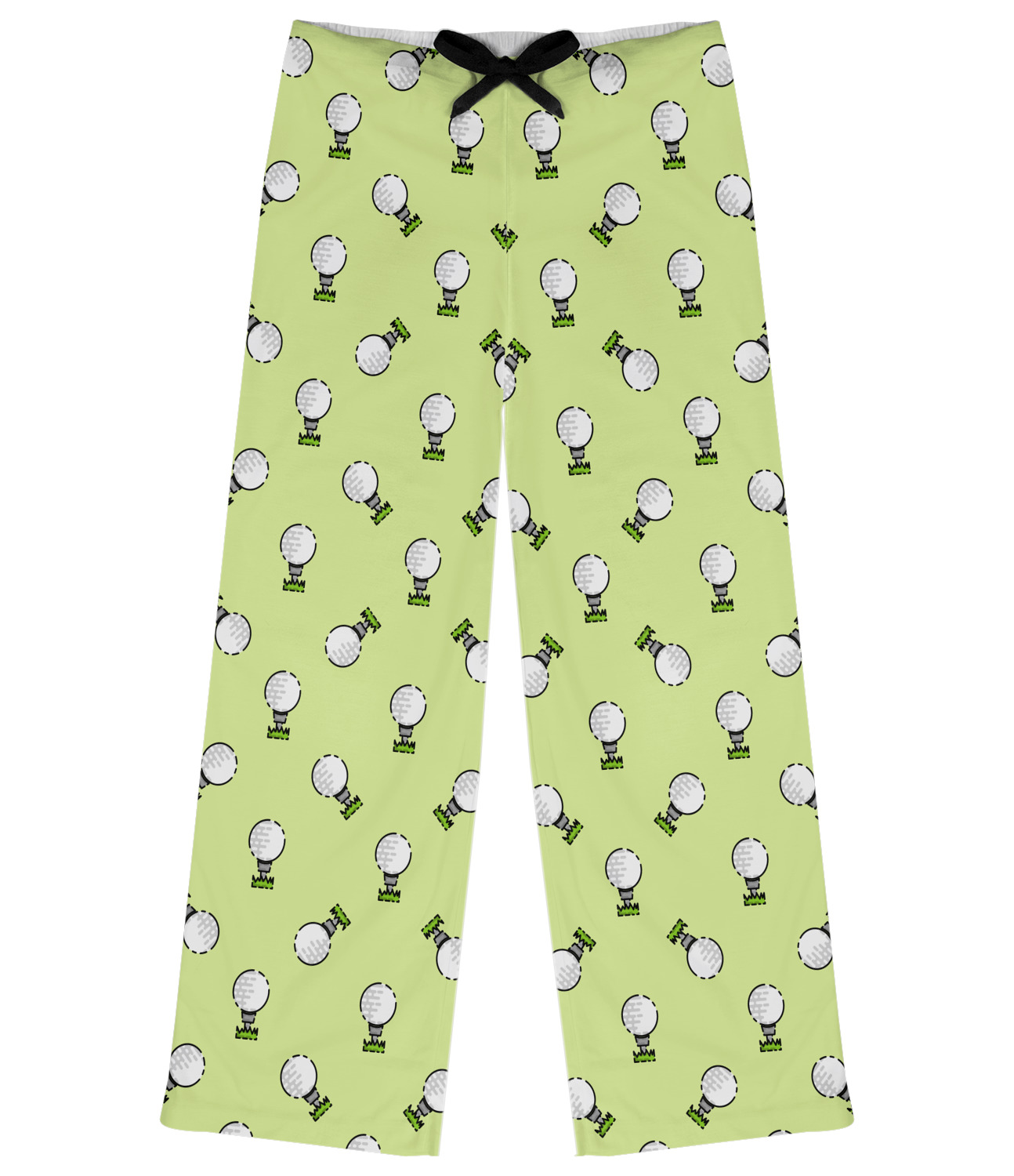 Custom Golf Womens Pajama Pants - L | YouCustomizeIt