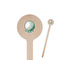 Golf Wooden 6" Stir Stick - Round - Closeup