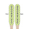 Golf Wooden Food Pick - Paddle - Double Sided - Front & Back