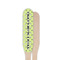 Golf Wooden Food Pick - Paddle - Single Sided - Front & Back