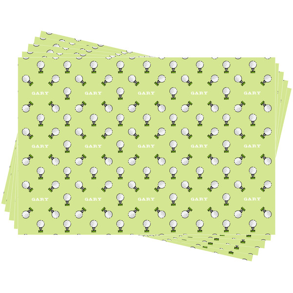 Golf Wrapping Paper - 5 Sheets Approval