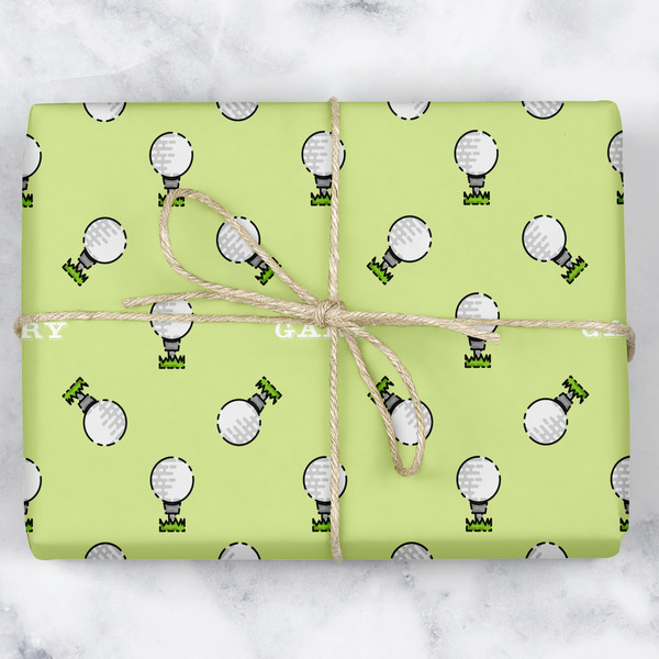 Custom Golf Wrapping Paper (Personalized)