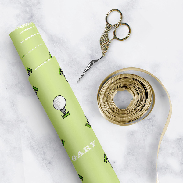 Golf Wrapping Paper Rolls - Lifestyle 1