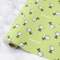 Golf Wrapping Paper Roll - Small (Personalized)