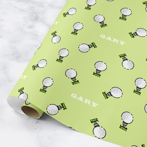 Custom Golf Wrapping Paper Roll - Small (Personalized)