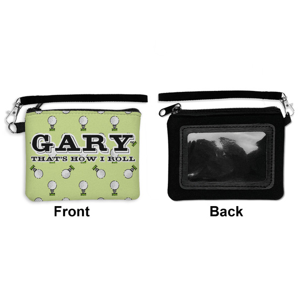 Golf Wristlet ID Cases - Front & Back