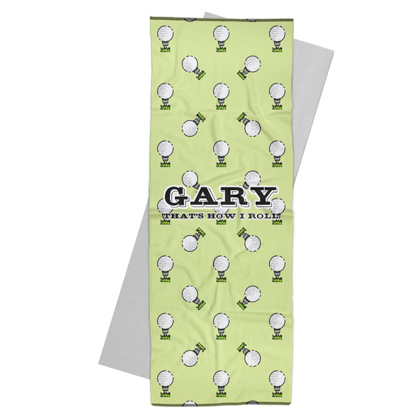 Custom Golf Yoga Mat Towel (Personalized)
