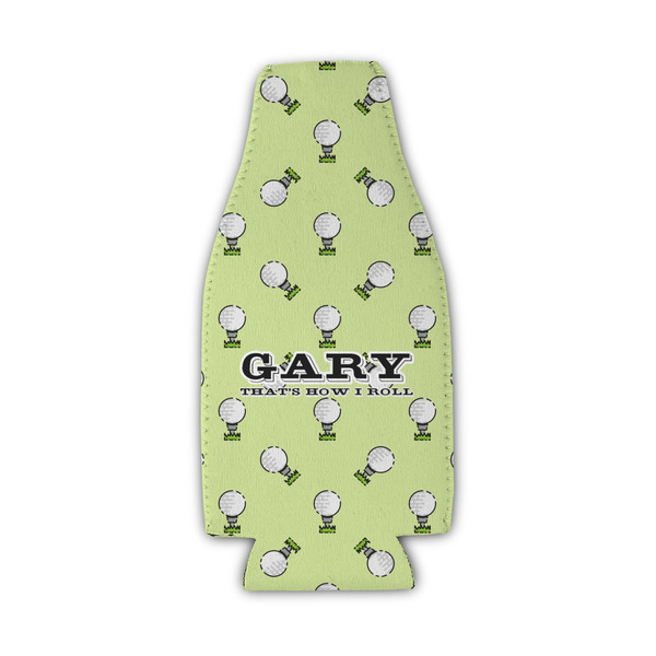 Custom Golf Zipper Bottle Cooler (Personalized)