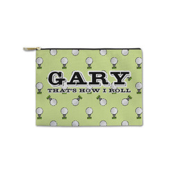 Golf Zipper Pouch - Small - 8.5"x6" (Personalized)