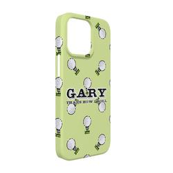 Golf iPhone Case - Plastic - iPhone 13 (Personalized)