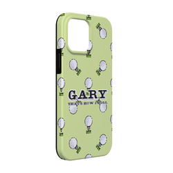 Golf iPhone Case - Rubber Lined - iPhone 13 (Personalized)