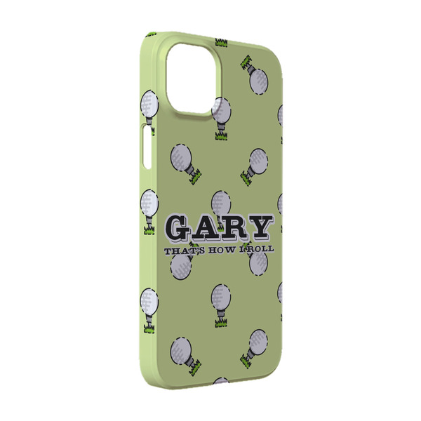 Custom Golf iPhone Case - Plastic - iPhone 14 (Personalized)
