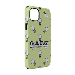 Golf iPhone Case - Rubber Lined - iPhone 14 Pro (Personalized)