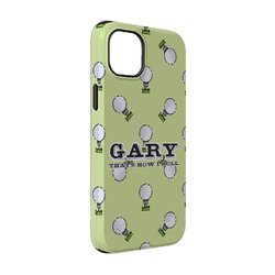 Golf iPhone Case - Rubber Lined - iPhone 14 (Personalized)