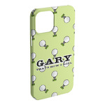 Golf iPhone Case - Plastic - iPhone 15 Pro Max (Personalized)