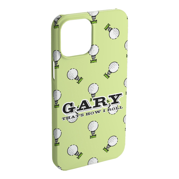 Custom Golf iPhone Case - Plastic (Personalized)