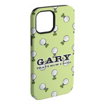 Golf iPhone Case - Rubber Lined (Personalized)