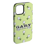 Golf iPhone Case - Rubber Lined - iPhone 15 Pro Max (Personalized)