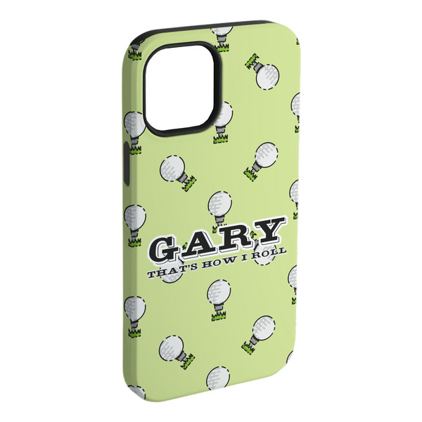 Custom Golf iPhone Case - Rubber Lined (Personalized)