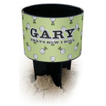 Golf Black Beach Spiker Drink Holder (Personalized)