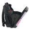 Pink & Purple Damask 15" Backpack - SIDE OPEN