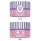 Pink & Purple Damask 16" Drum Lampshade - APPROVAL (Fabric)