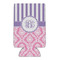 Pink & Purple Damask Can Cooler (Personalized)