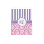 Pink & Purple Damask Poster - Multiple Sizes (Personalized)