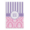 Pink & Purple Damask 20x30 - Matte Poster - Front View