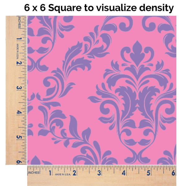 Pink & Purple Damask 6x6 Swatch of Fabric