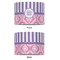 Pink & Purple Damask 8" Drum Lampshade - APPROVAL (Fabric)
