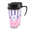 Pink & Purple Damask Acrylic Travel Mug (Personalized)