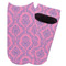 Pink & Purple Damask Adult Ankle Socks